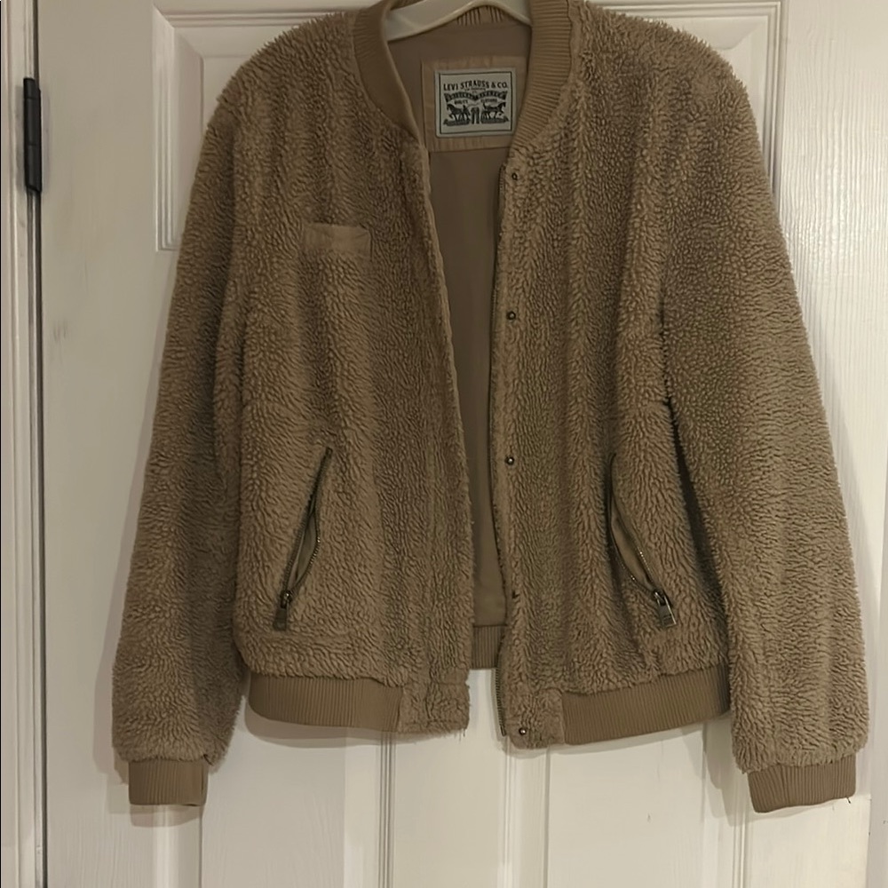 Levi's Tan Sherpa Jacket